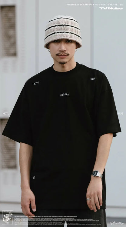 WODEN 2024 Spring & Summer 011 TV Noise Tee