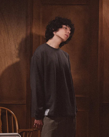 P.B.P EMBROIDERY LONG SLEEVE TEE
