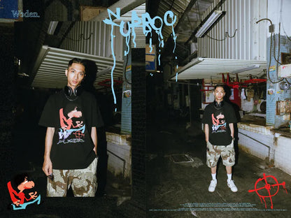 WODEN 2024 Spring & Summer 059 Furbo9 Target LOGO Tee