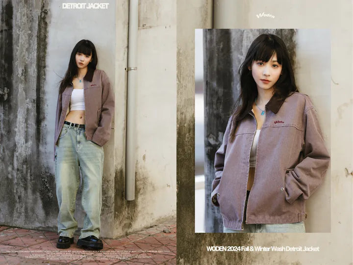 WODEN 2024 Fall & Winter 013 Wash Detroit Jacket