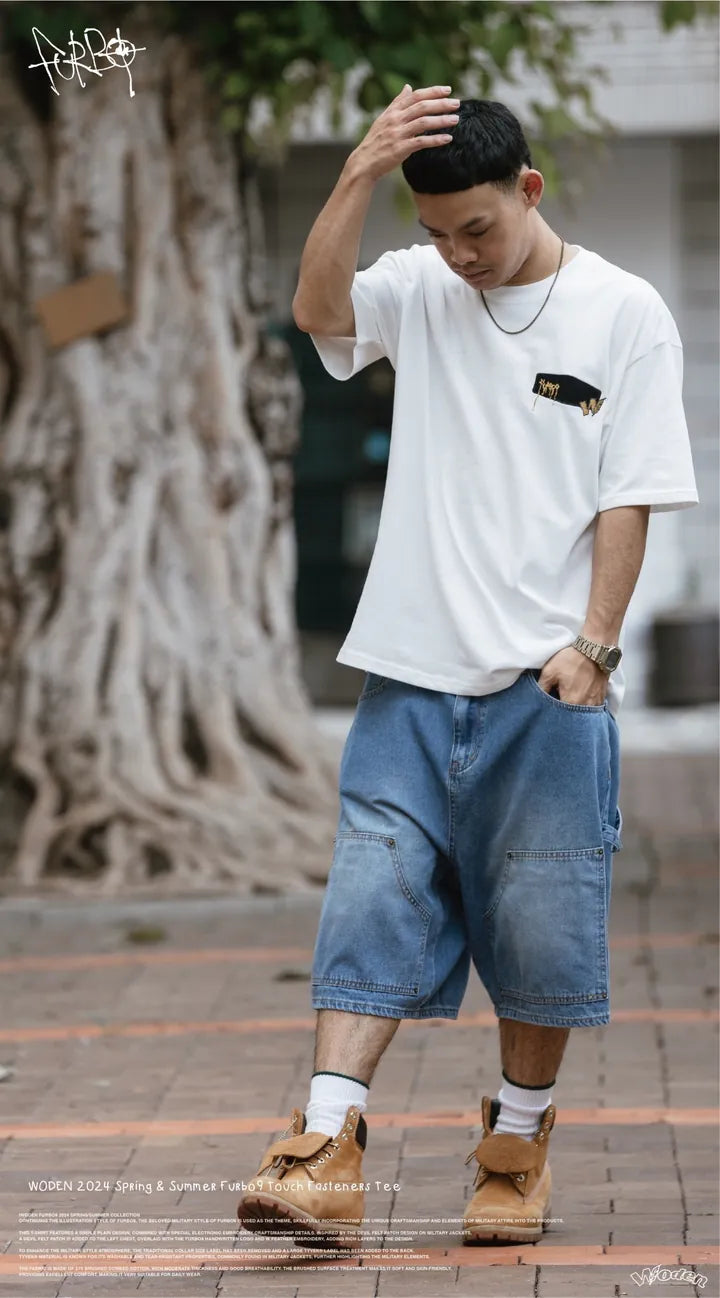 WODEN 2024 Spring & Summer 034 Furbo9 Touch Fasteners Tee