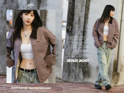 WODEN 2024 Fall & Winter 013 Wash Detroit Jacket