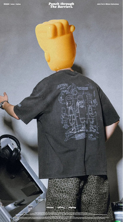 WODEN / sense / Joyboy 2024 Fall & Winter 019 Wash Draft Tee