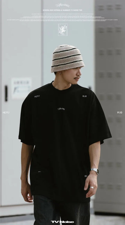 WODEN 2024 Spring & Summer 011 TV Noise Tee