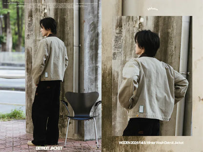 WODEN 2024 Fall & Winter 013 Wash Detroit Jacket