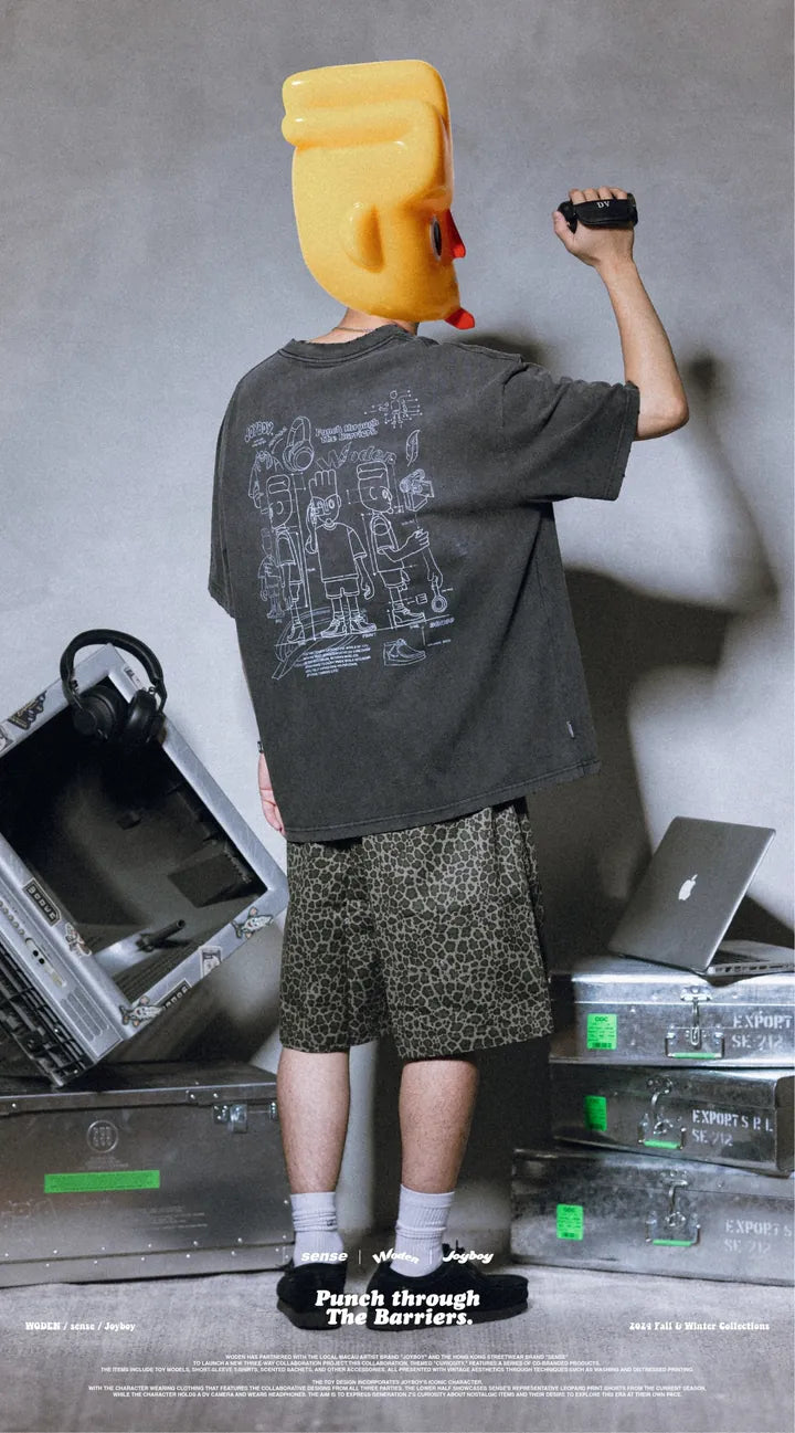 WODEN / sense / Joyboy 2024 Fall & Winter 019 Wash Draft Tee