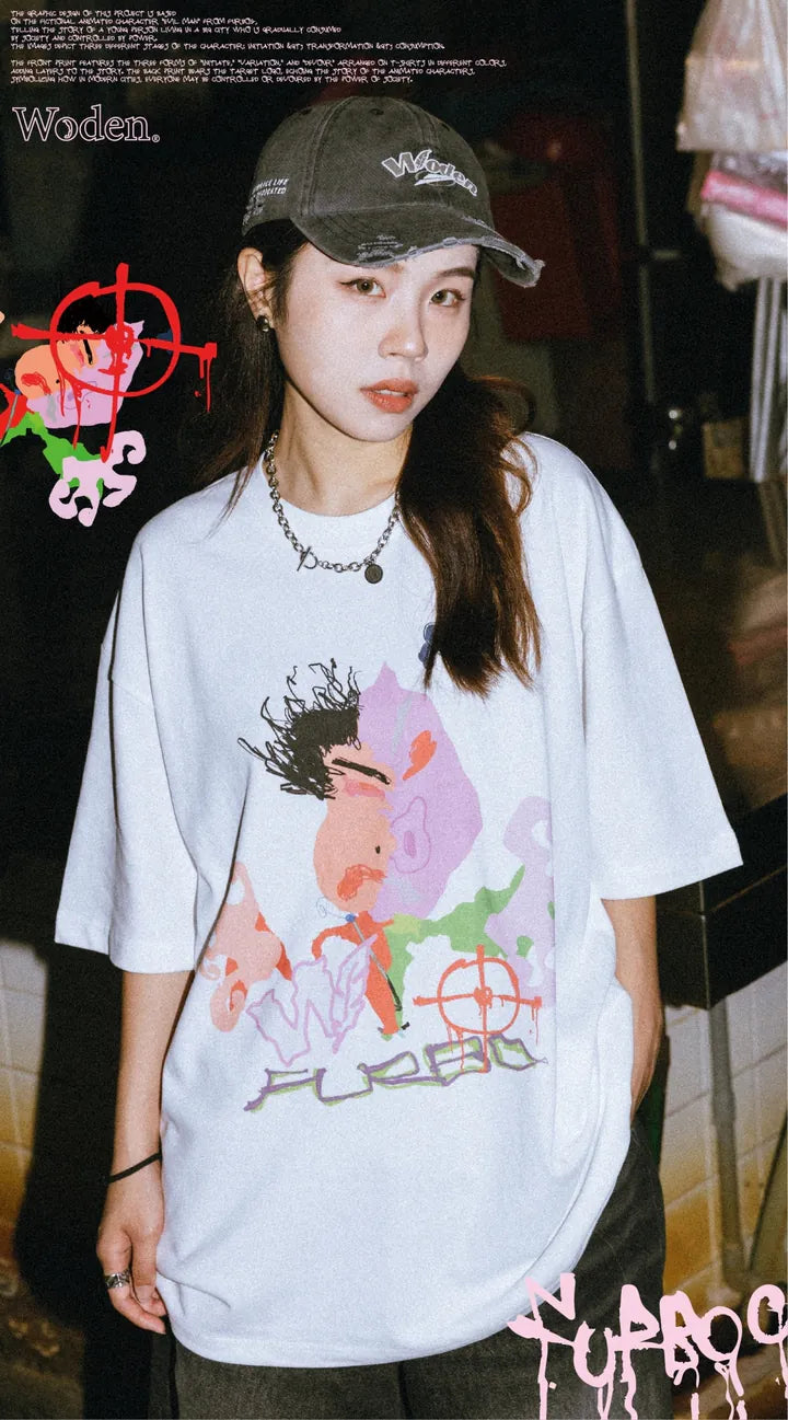 WODEN 2024 Spring & Summer 059 Furbo9 Target LOGO Tee