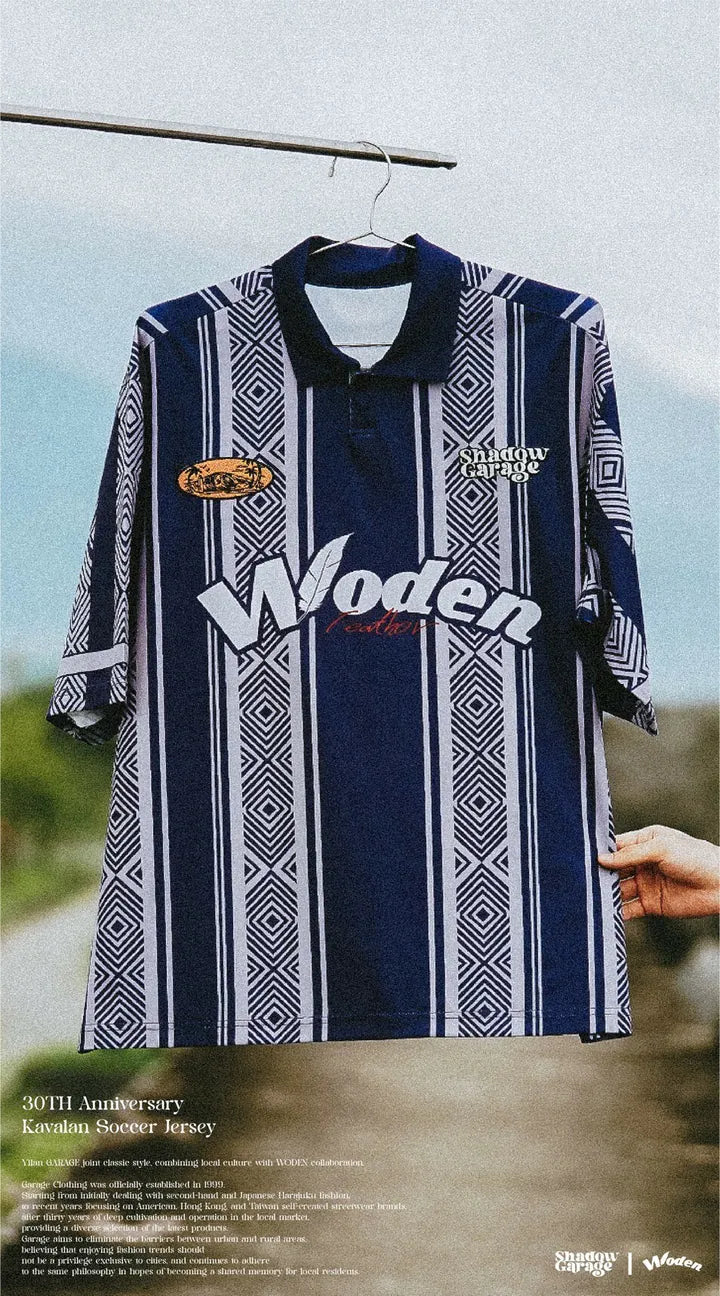 WODEN X GARAGE 2024 Spring & Summer 057 30TH Kavalan Soccer Jersey