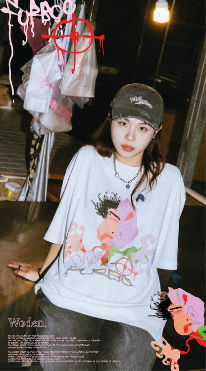 WODEN 2024 Spring & Summer 059 Furbo9 Target LOGO Tee