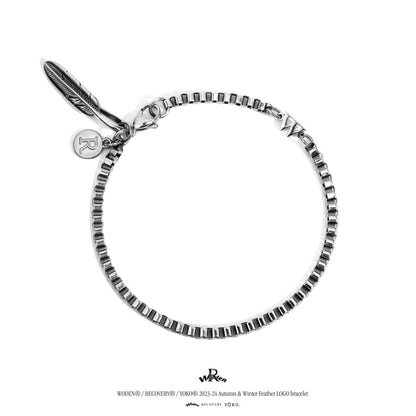 WODEN® / RECOVERY® Feather LOGO bracelet