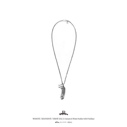 WODEN® / RECOVERY® Feather LOGO Necklace