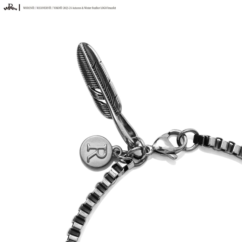 WODEN® / RECOVERY® Feather LOGO bracelet