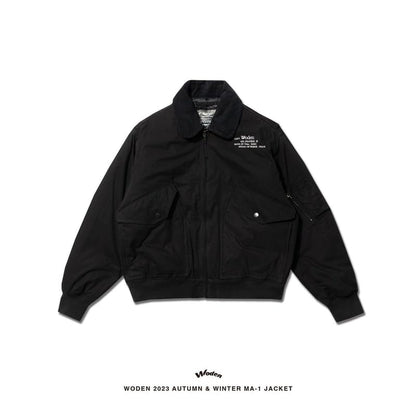 WODEN 2023-24 Autumn & Winter 067 MA-1 Jacket