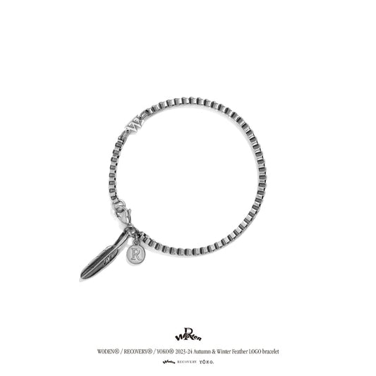 WODEN® / RECOVERY® Feather LOGO bracelet