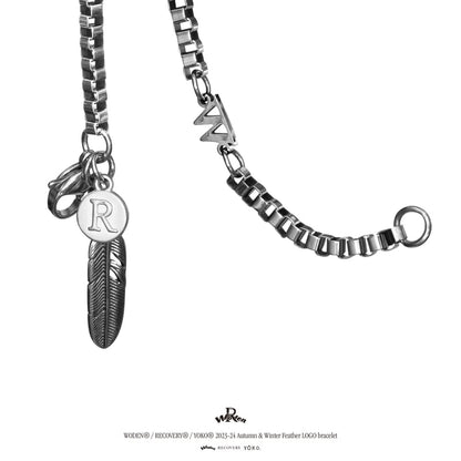 WODEN® / RECOVERY® Feather LOGO bracelet
