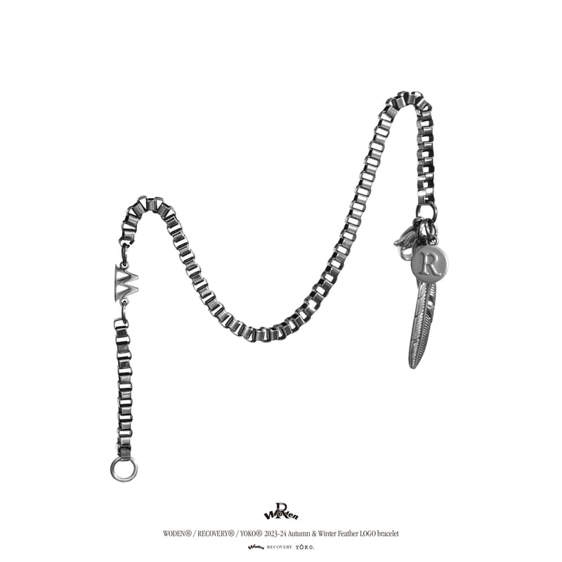 WODEN® / RECOVERY® Feather LOGO bracelet