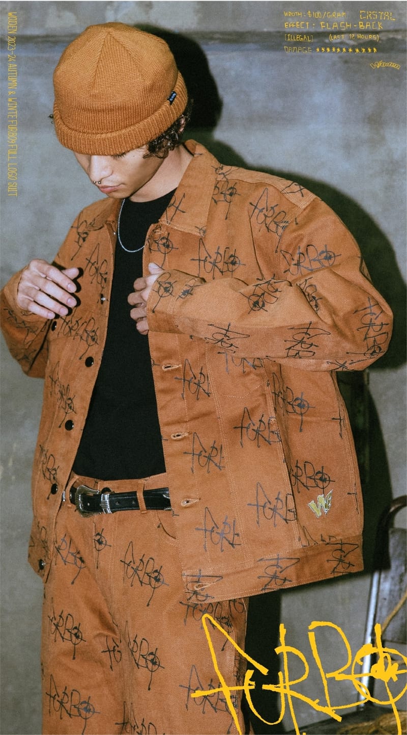 WODEN 2023 Autumn & Winter 064 Furbo9 Full LOGO Jacket