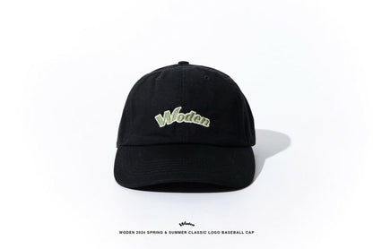 WODEN 2024 Spring & Summer 003 Classic Feather LOGO Baseball Cap