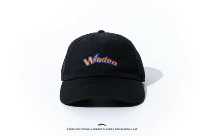 WODEN 2024 Spring & Summer 003 Classic Feather LOGO Baseball Cap