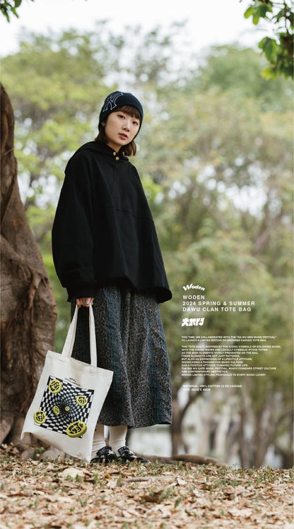WODEN 2024 Spring & Summer Dawu Clan Tote BAG