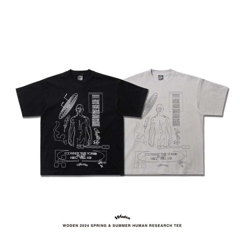 WODEN 2024 Spring & Summer 002 Human research tee