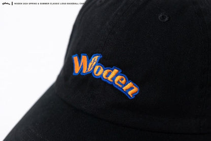 WODEN 2024 Spring & Summer 003 Classic Feather LOGO Baseball Cap