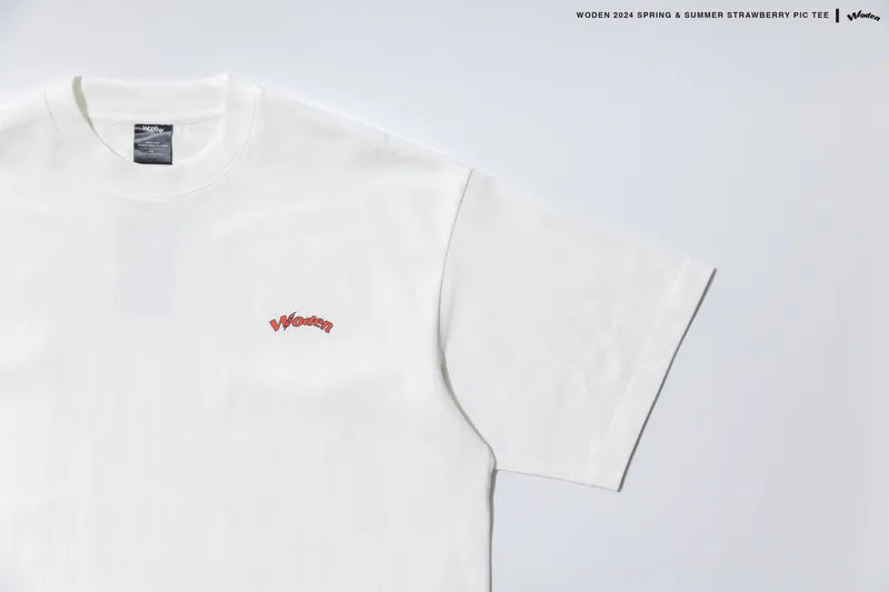 WODEN 2024 Spring & Summer 032 Strawberry Pic Tee