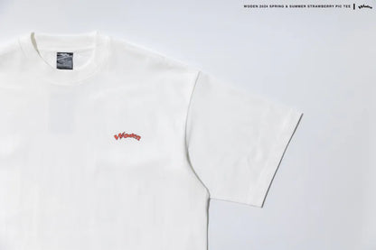 WODEN 2024 Spring & Summer 032 Strawberry Pic Tee