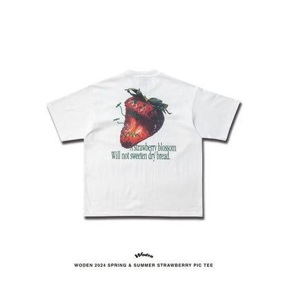 WODEN 2024 Spring & Summer 032 Strawberry Pic Tee