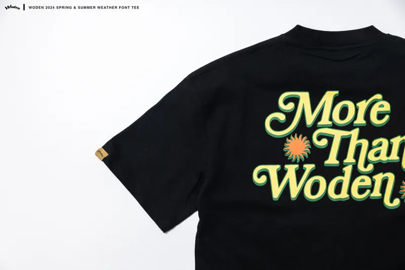 WODEN 2024 Spring & Summer 054 Weather Font Tee