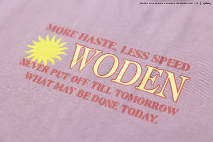 WODEN 2024 Spring & Summer 054 Weather Font Tee