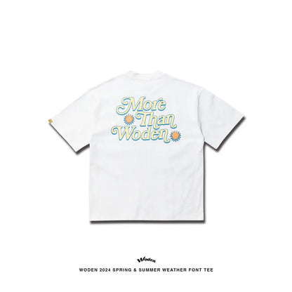 WODEN 2024 Spring & Summer 054 Weather Font Tee