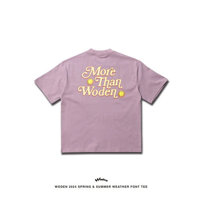WODEN 2024 Spring & Summer 054 Weather Font Tee