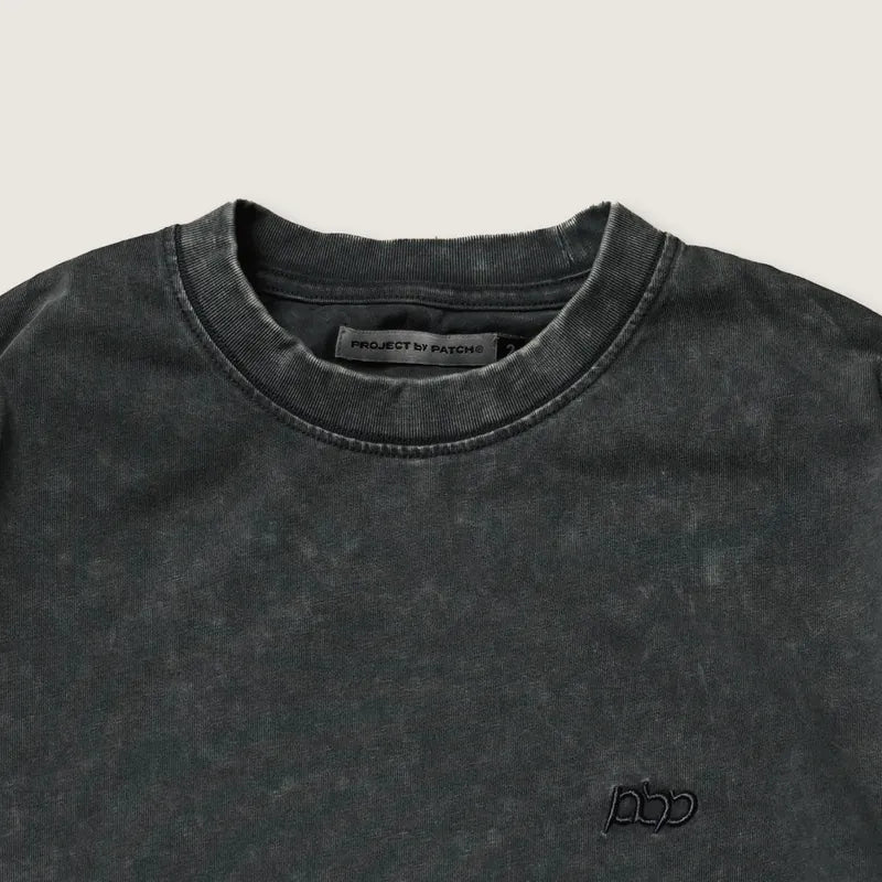 P.B.P - EMBROIDERY LOGO TEE 水洗款