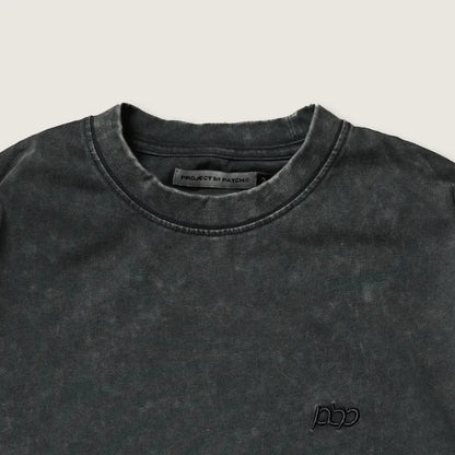 P.B.P - EMBROIDERY LOGO TEE 水洗款