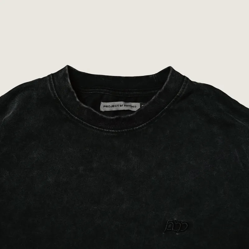 P.B.P - EMBROIDERY LOGO TEE 水洗款