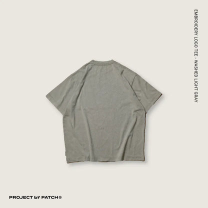 P.B.P - EMBROIDERY LOGO TEE 水洗款