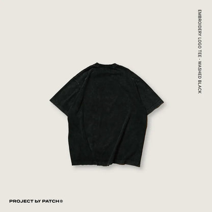 P.B.P - EMBROIDERY LOGO TEE 水洗款