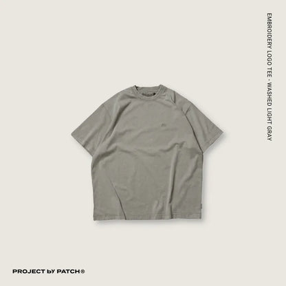 P.B.P - EMBROIDERY LOGO TEE 水洗款