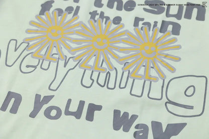 COWAVE 24SS Sunny man font tee