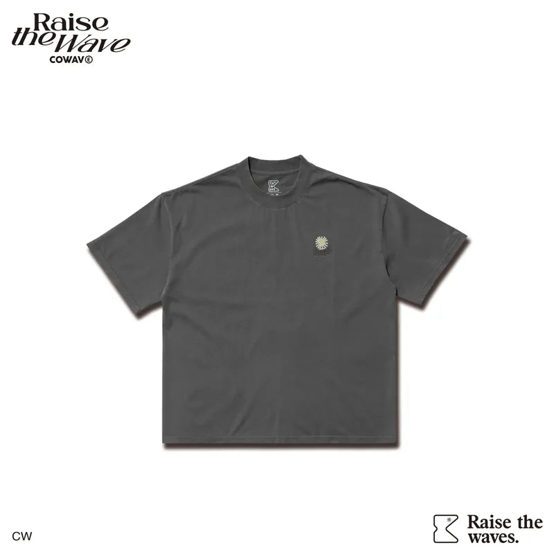COWAVE 24SS Sunny man font tee
