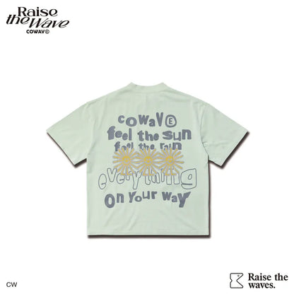 COWAVE 24SS Sunny man font tee