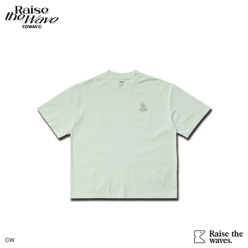 COWAVE 24SS Sunny man font tee