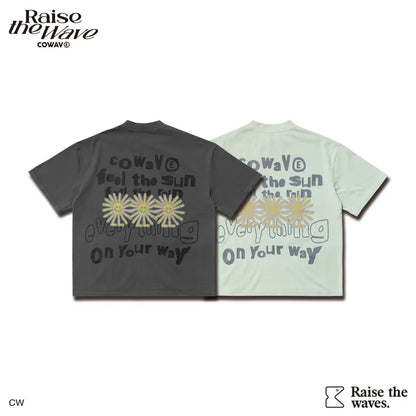 COWAVE 24SS Sunny man font tee