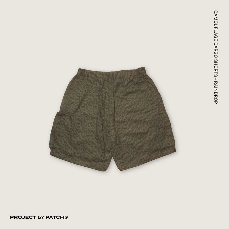 P.B.P CAMOUFLAGE CARGO SHORTS