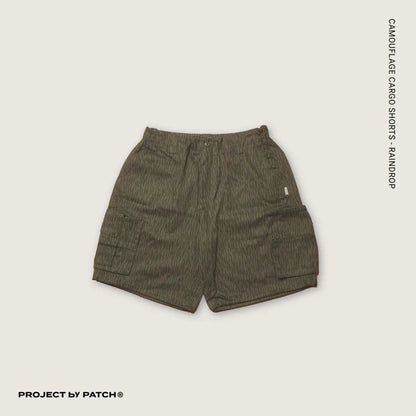 P.B.P CAMOUFLAGE CARGO SHORTS