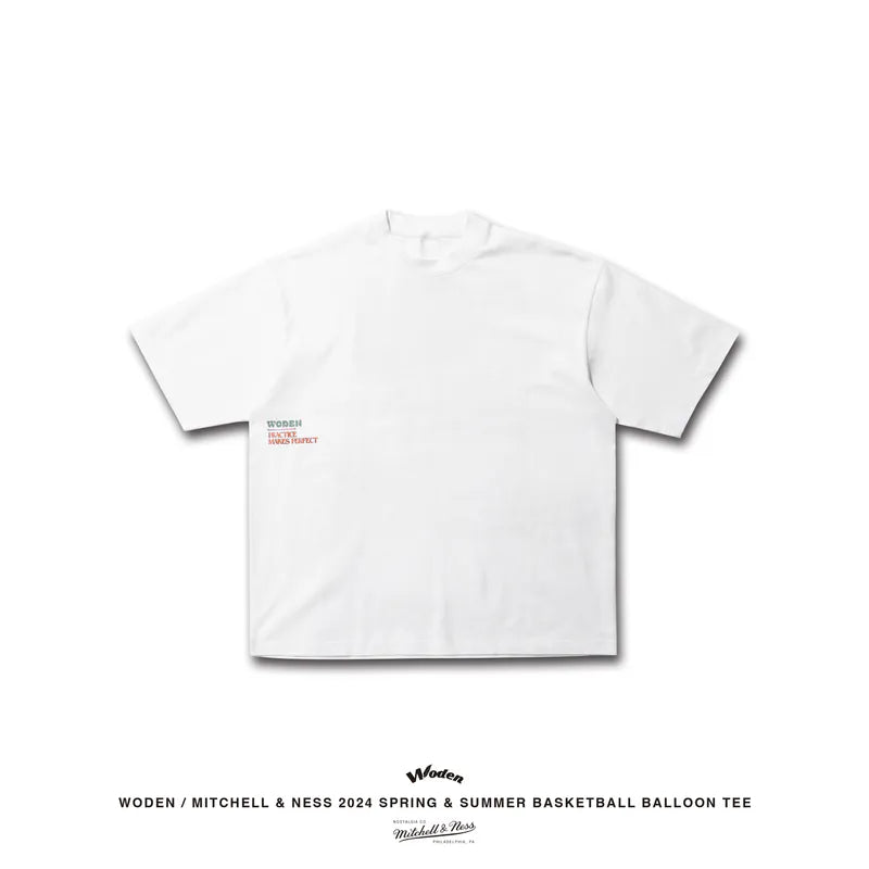 WODEN / Mitchell & Ness 2024 Spring & Summer 078 Basketball Balloon tee