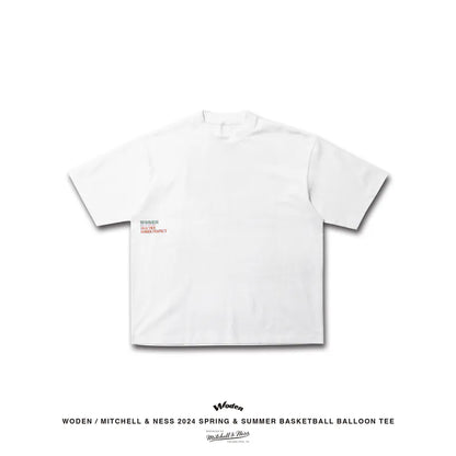 WODEN / Mitchell & Ness 2024 Spring & Summer 078 Basketball Balloon tee
