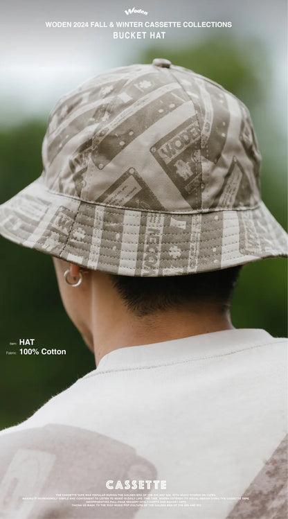 WODEN 2024 Fall & Winter Cassette Bucket Hat