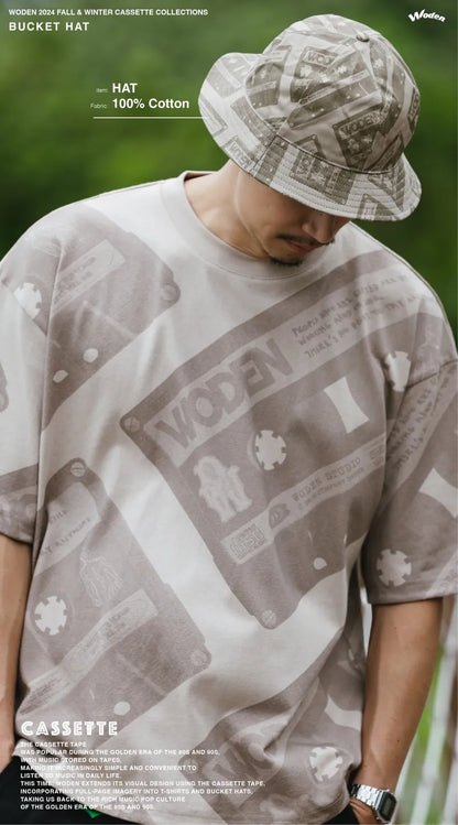 WODEN 2024 Fall & Winter Cassette Bucket Hat